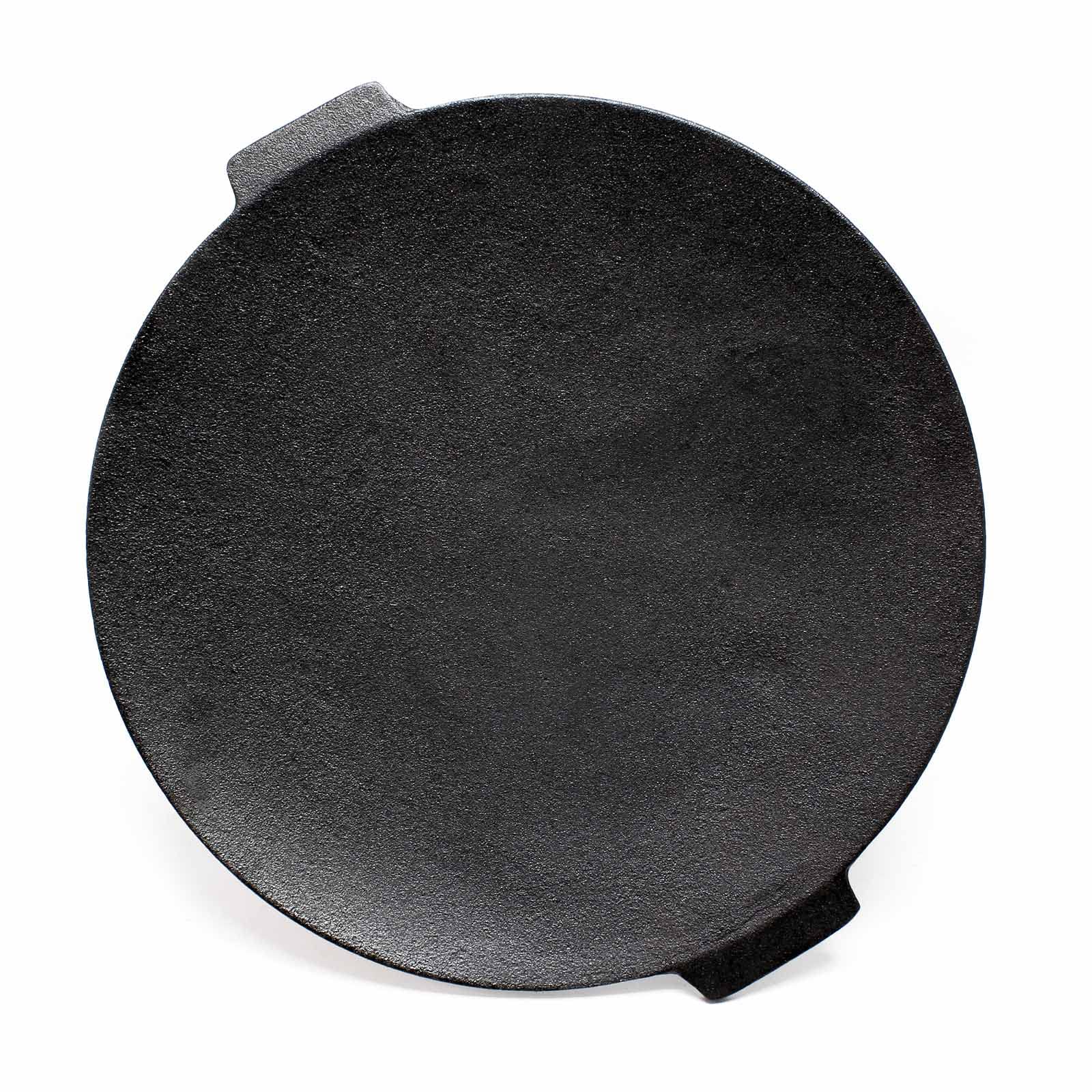 Wiltec Piastra barbecue ghisa rotonda Ø44cm altezza 35cm