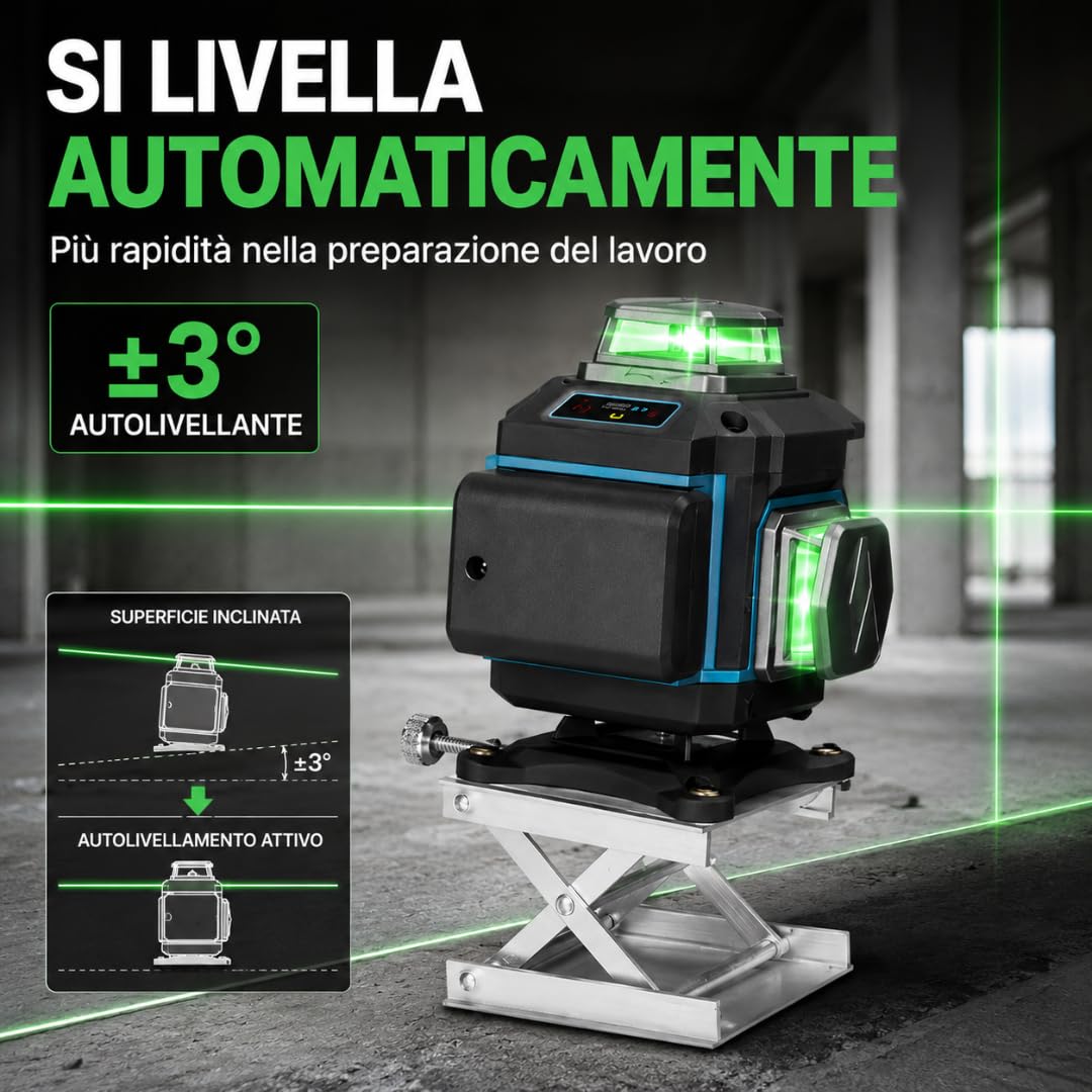 De Rosa Shop Kit 3 in 1 miscelatore 1600W laser 4D
