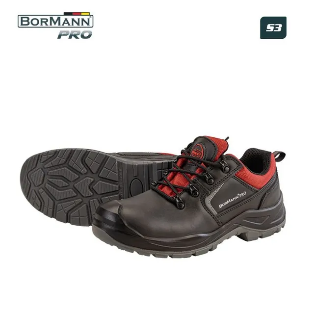Bormann Leon Scarpe S3 Nere 41 Nubuck Impermeabili