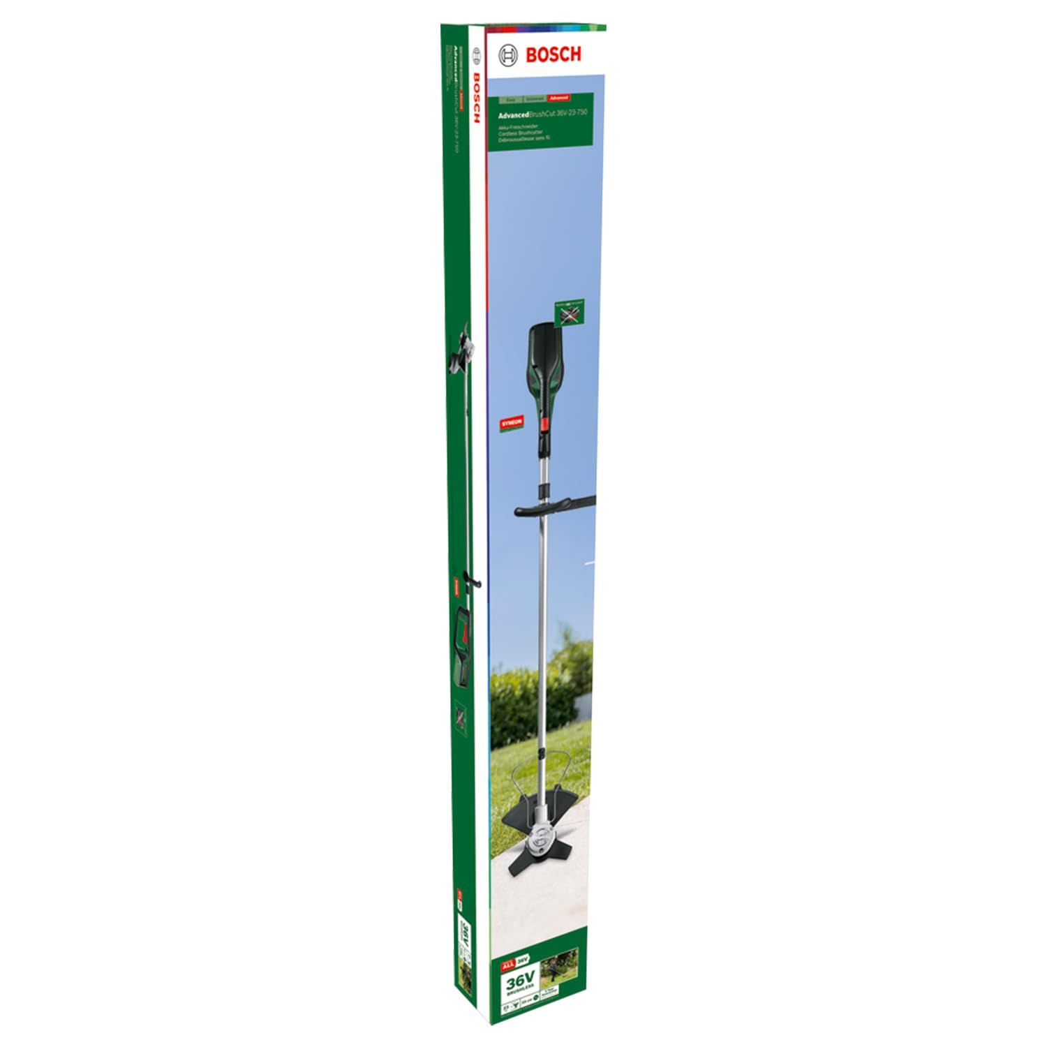 Bosch AdvancedBrushCut 36V-23-750 decespugliatore filo