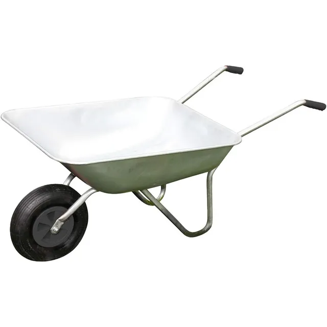 Bormann Carriola da Giardino 65L Zincata