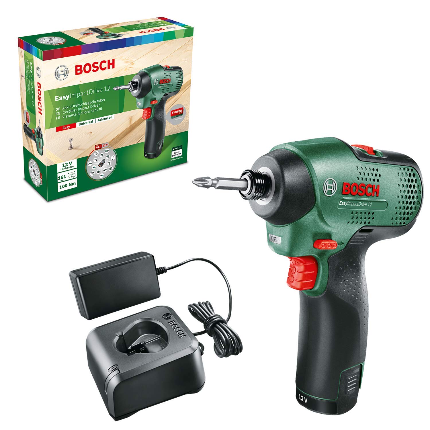 Bosch EasyImpactDrive 12 Avvitatore Impulsi 12V solo corpo