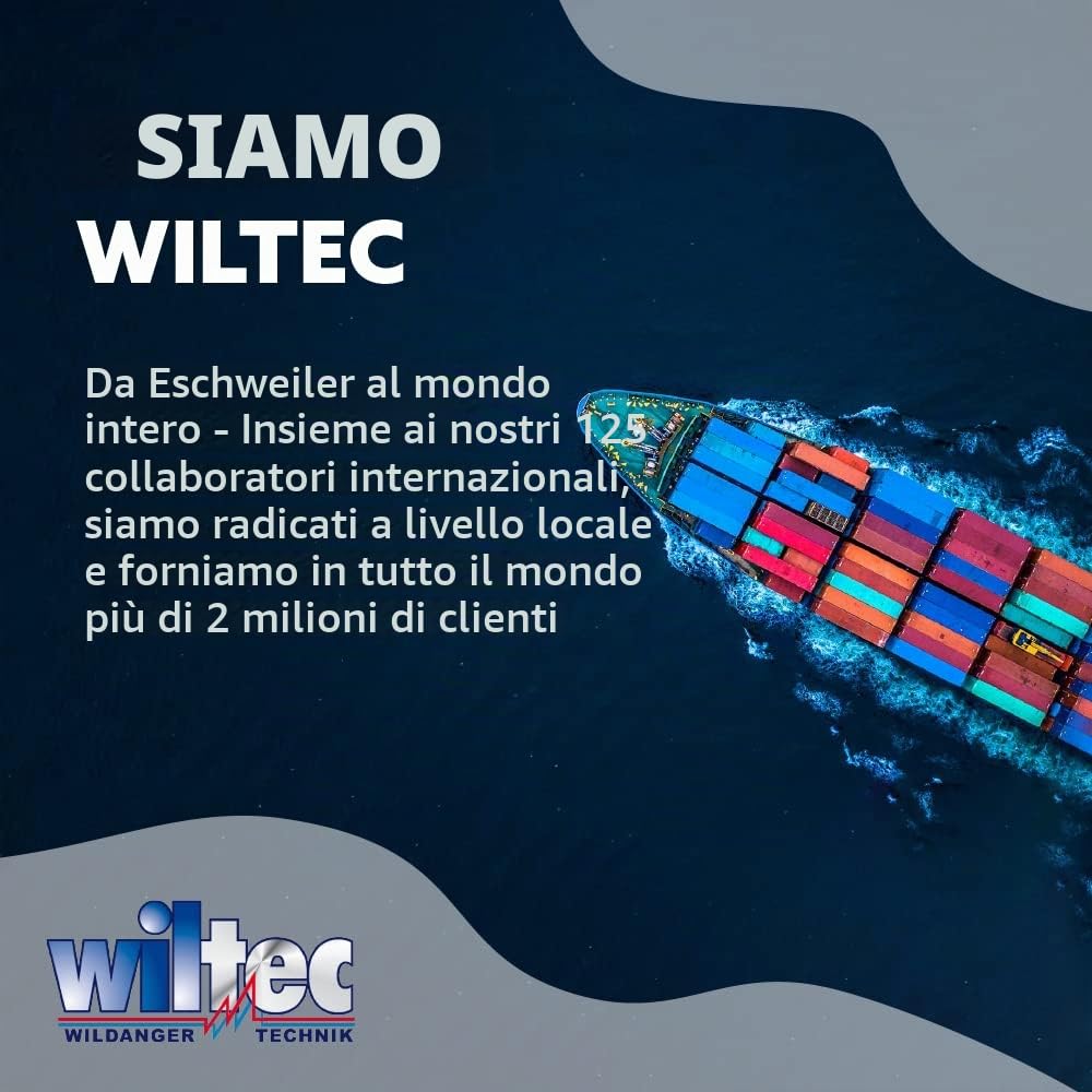 Wiltec Pistola ad aria pulizia interni auto 6,3-8 bar 1/4"