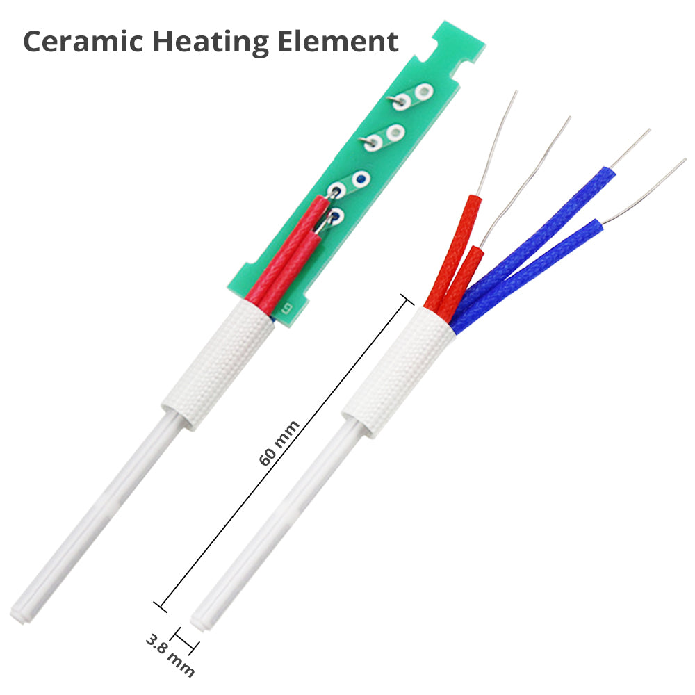 Tilswall Nucleo Riscaldante Ceramica 60W Elemento 1pz 3,5Ω