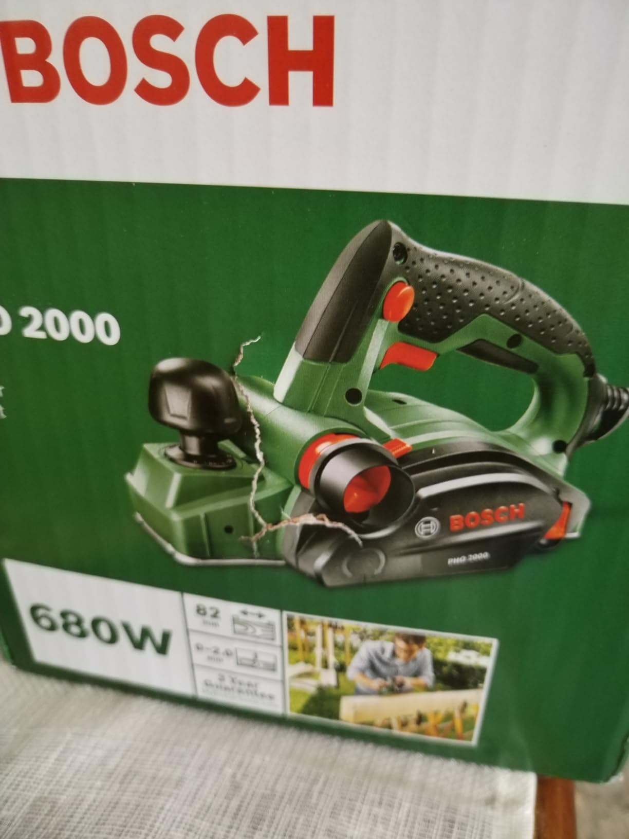 Bosch PHO 2000 Pialletto Elettrico 680W 82 mm