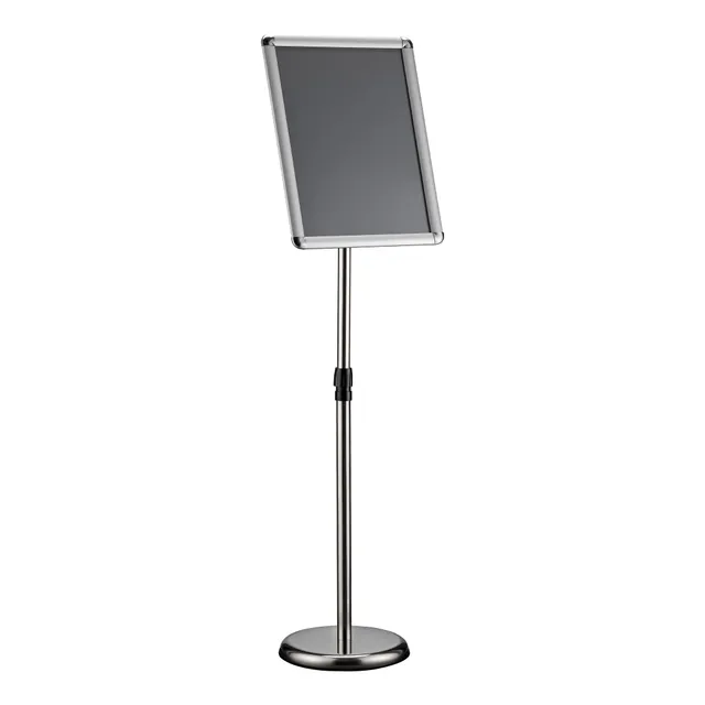 Wiltec Espositore poster A3 88-138 cm alluminio