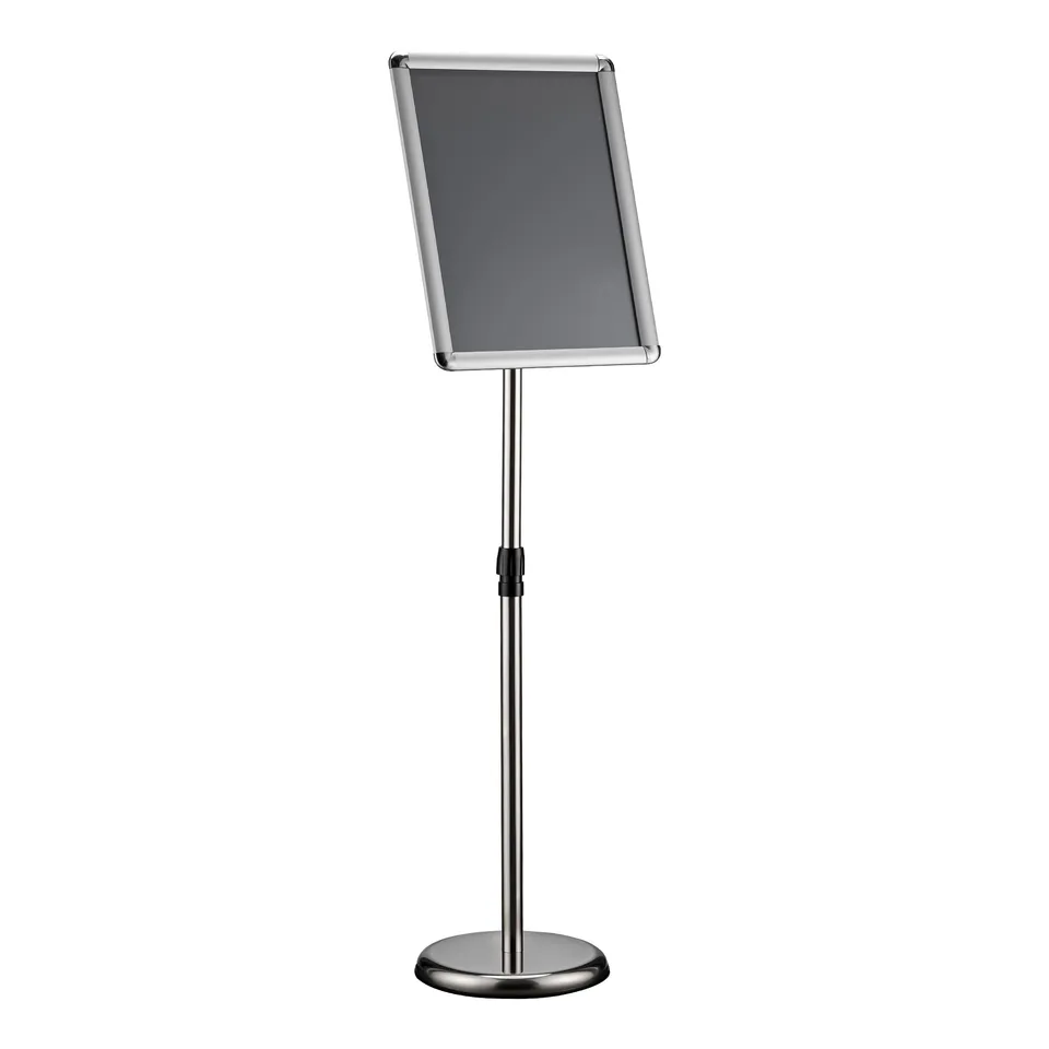 Wiltec Espositore poster A3 88-138 cm alluminio