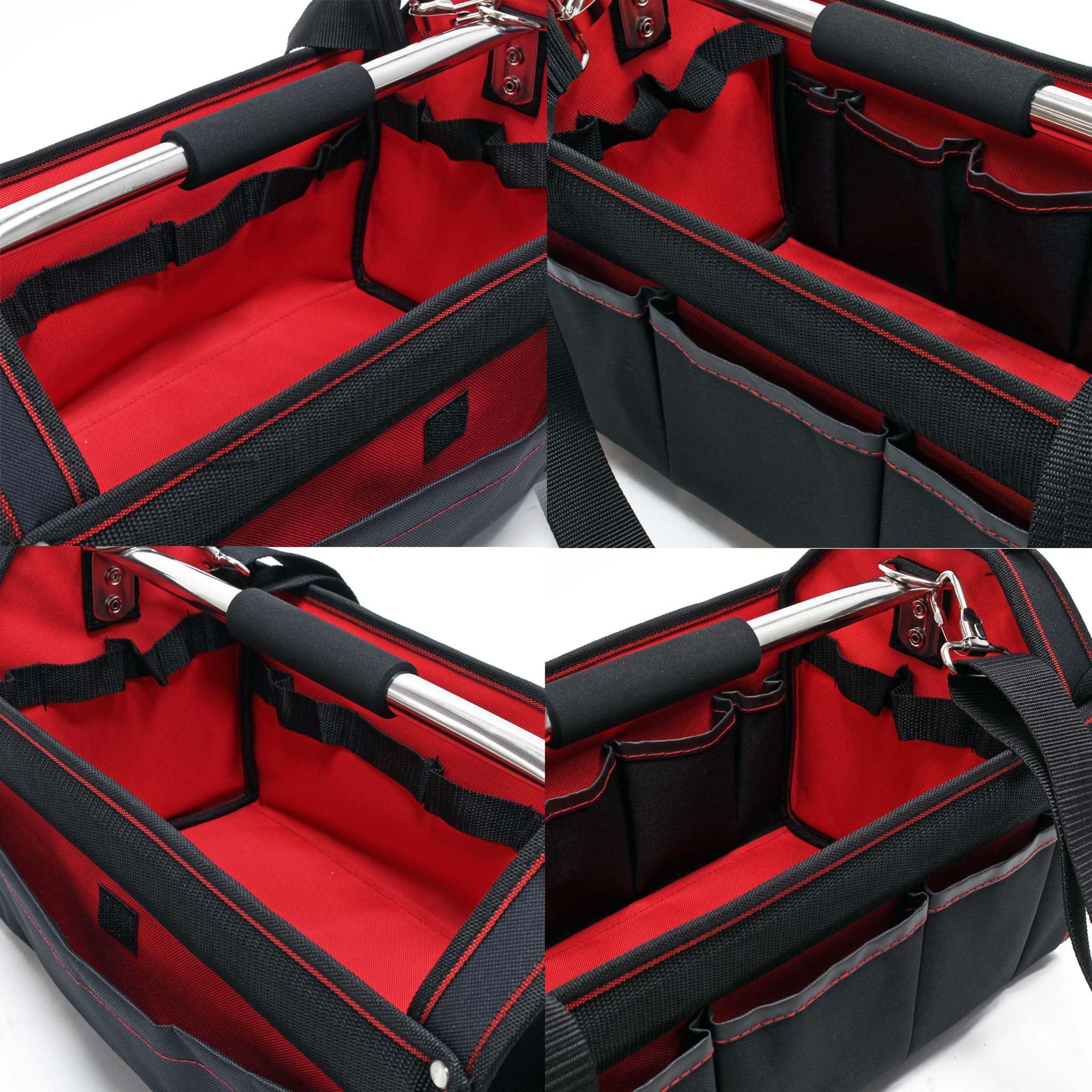 Wiltec Borsa Portautensili L Tessuto 33x18,5x25cm Poliestere