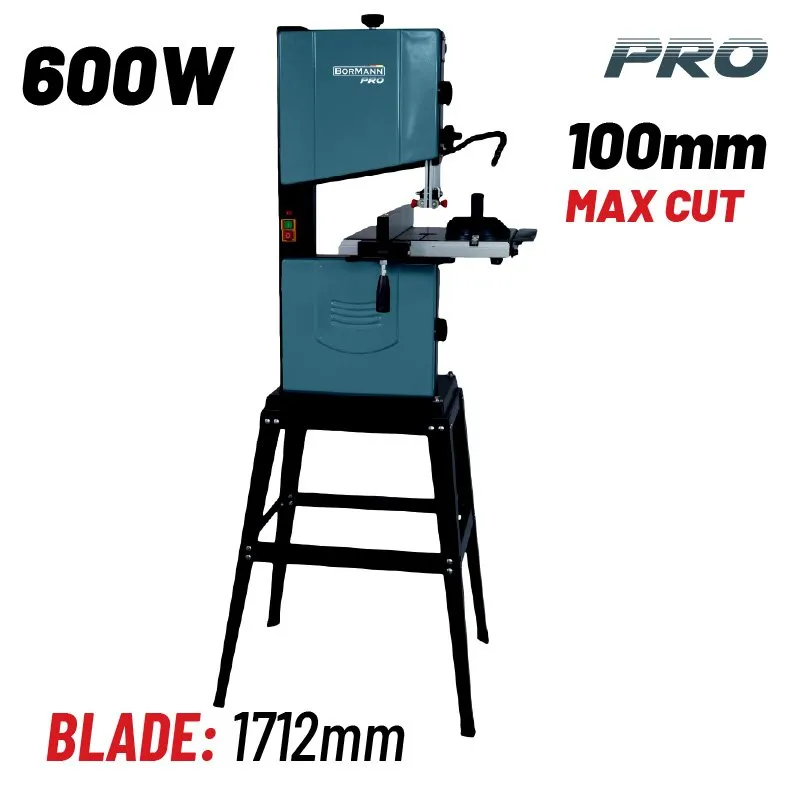 Bormann sega a nastro 600W lama 1712mm con base