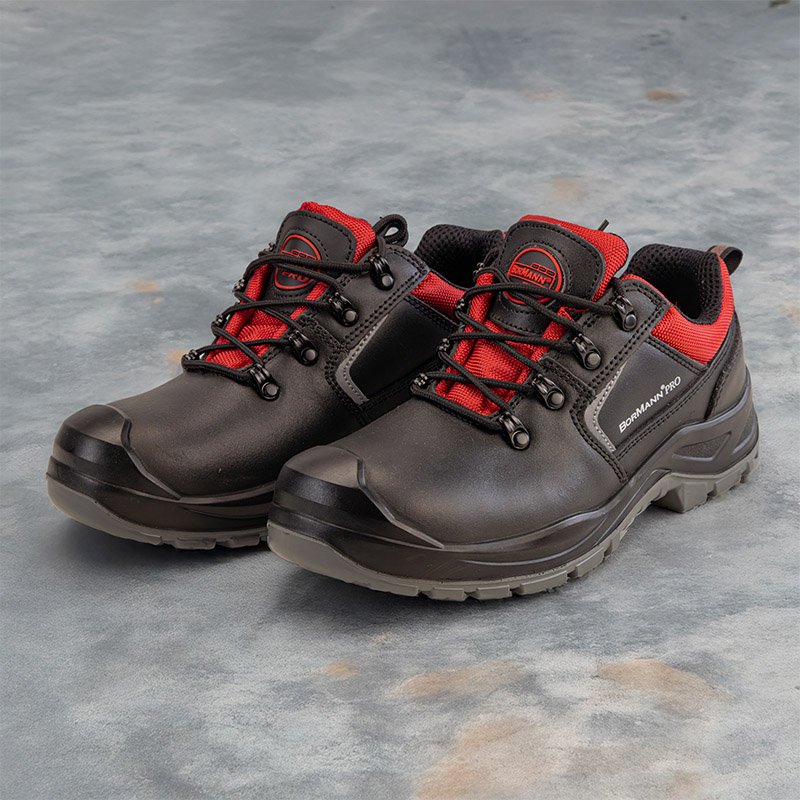 Bormann Leon Scarpe S3 Nere 41 Nubuck Impermeabili