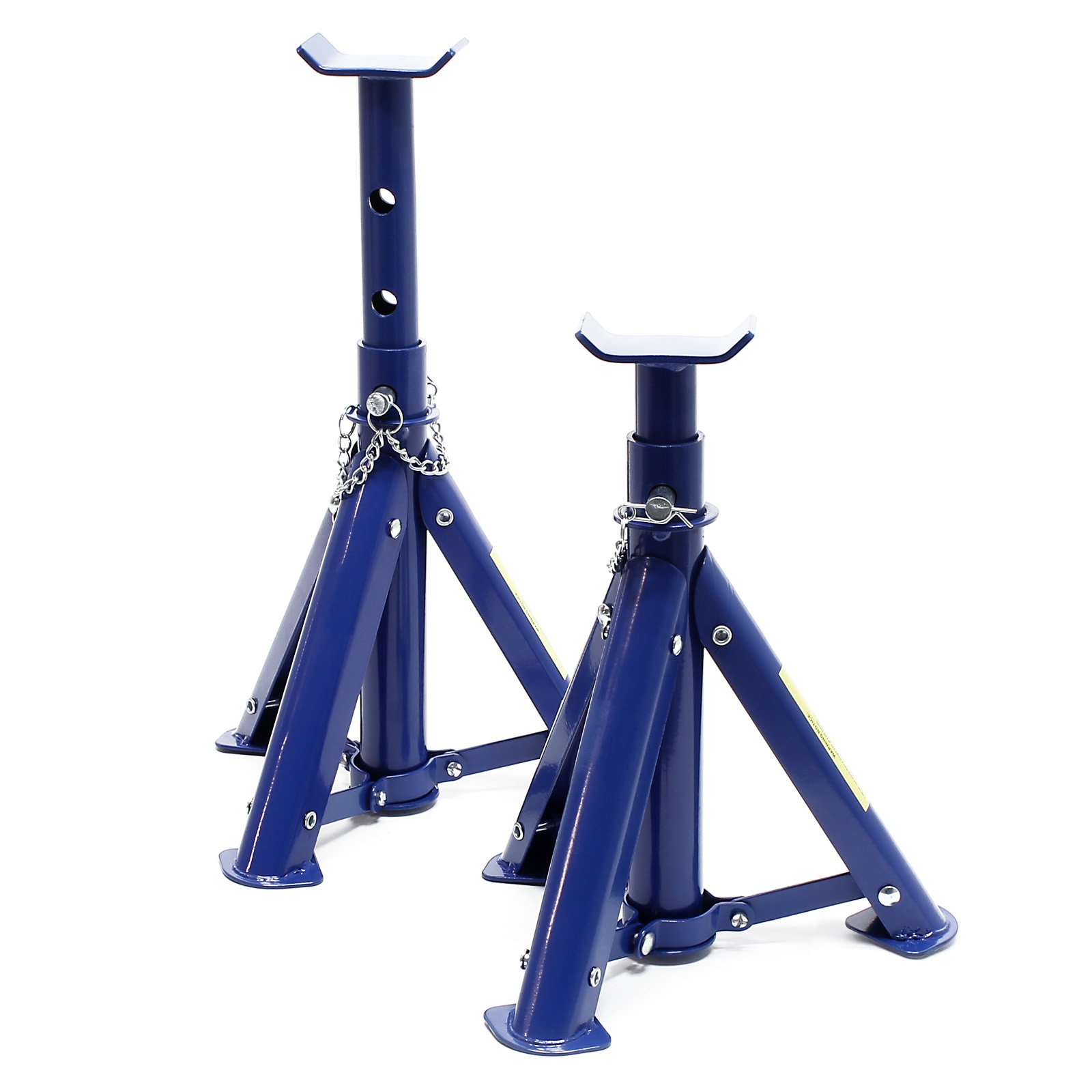 Wiltec Cavalletti di Sostegno 6T Set 2 Pezzi Portata 6000 kg