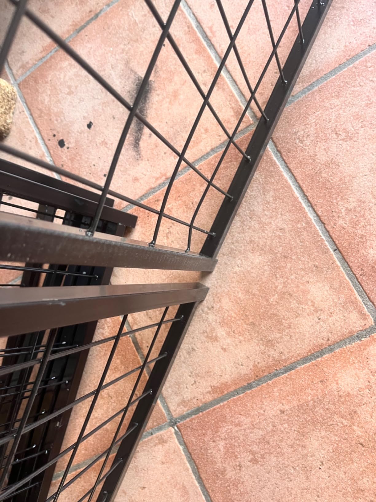 Wiltec Recinto Cani Acciaio 121x121x137cm con Tetto