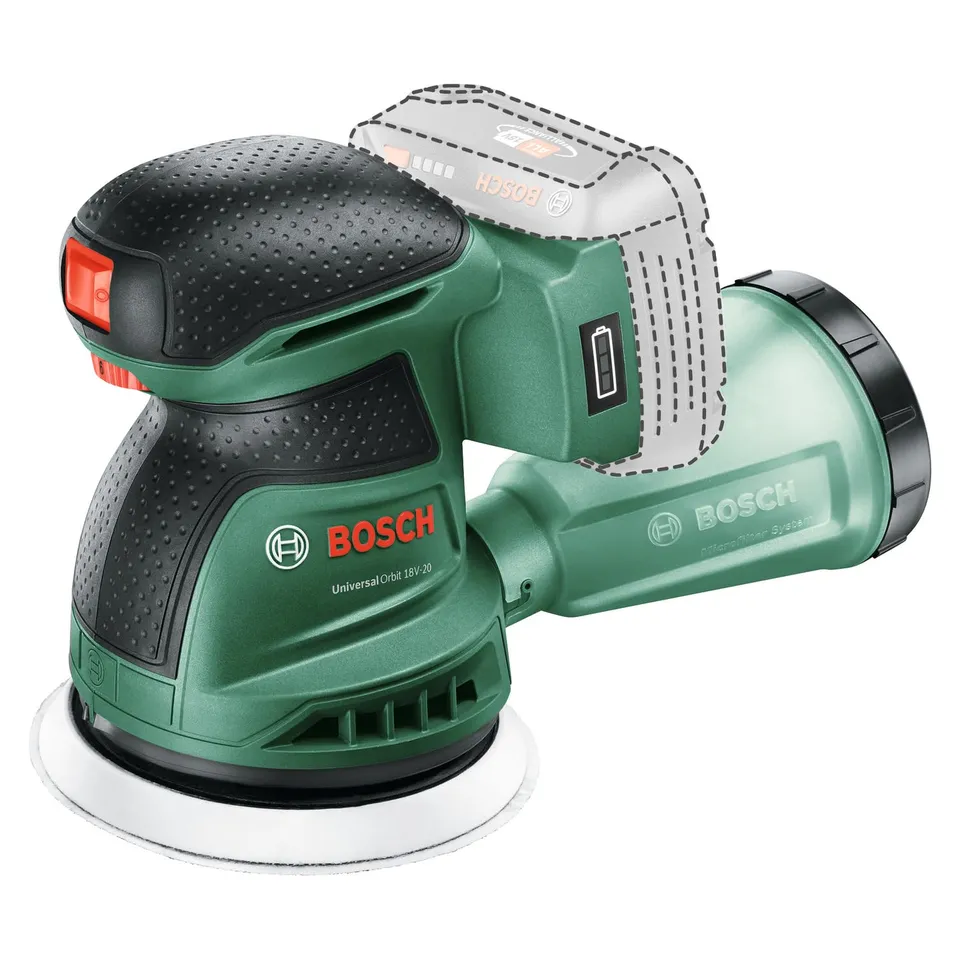 Bosch UniversalOrbit 18V-20 levigatrice 125 mm senza batteria