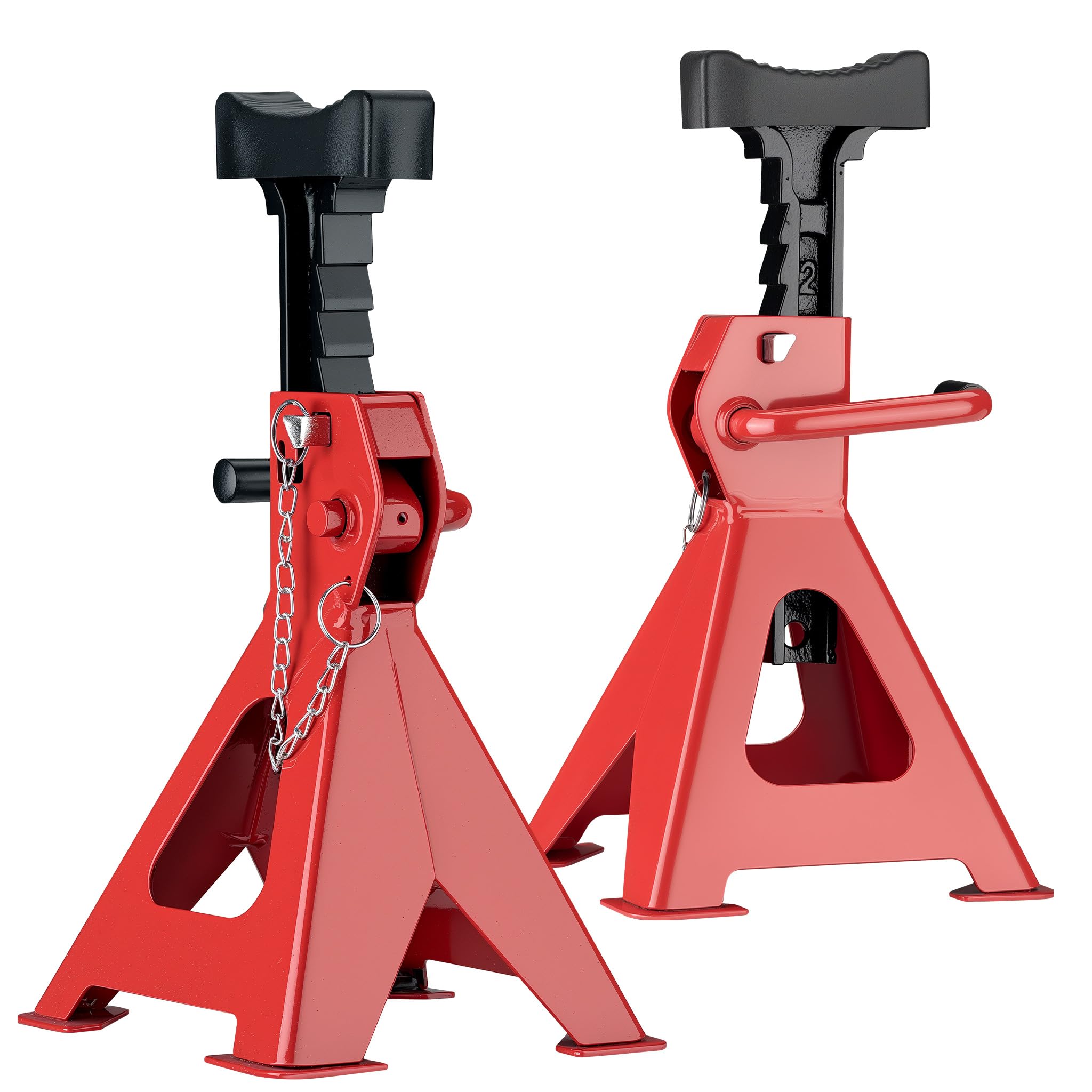 Wiltec Cavalletti di Sostegno 6T Set 2 Pezzi Portata 6000 kg
