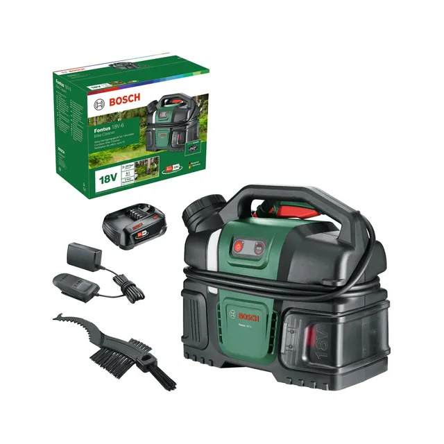 Bosch Fontus 18V-6 idropulitrice batteria 6 L con batteria 2,0 Ah