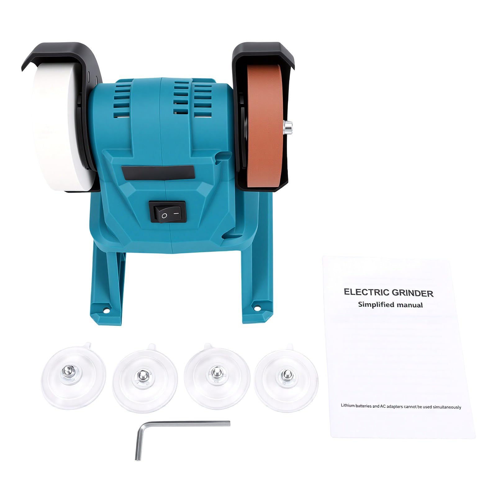 Weytoll Mini Smerigliatrice da Banco 150W 70mm senza Batteria