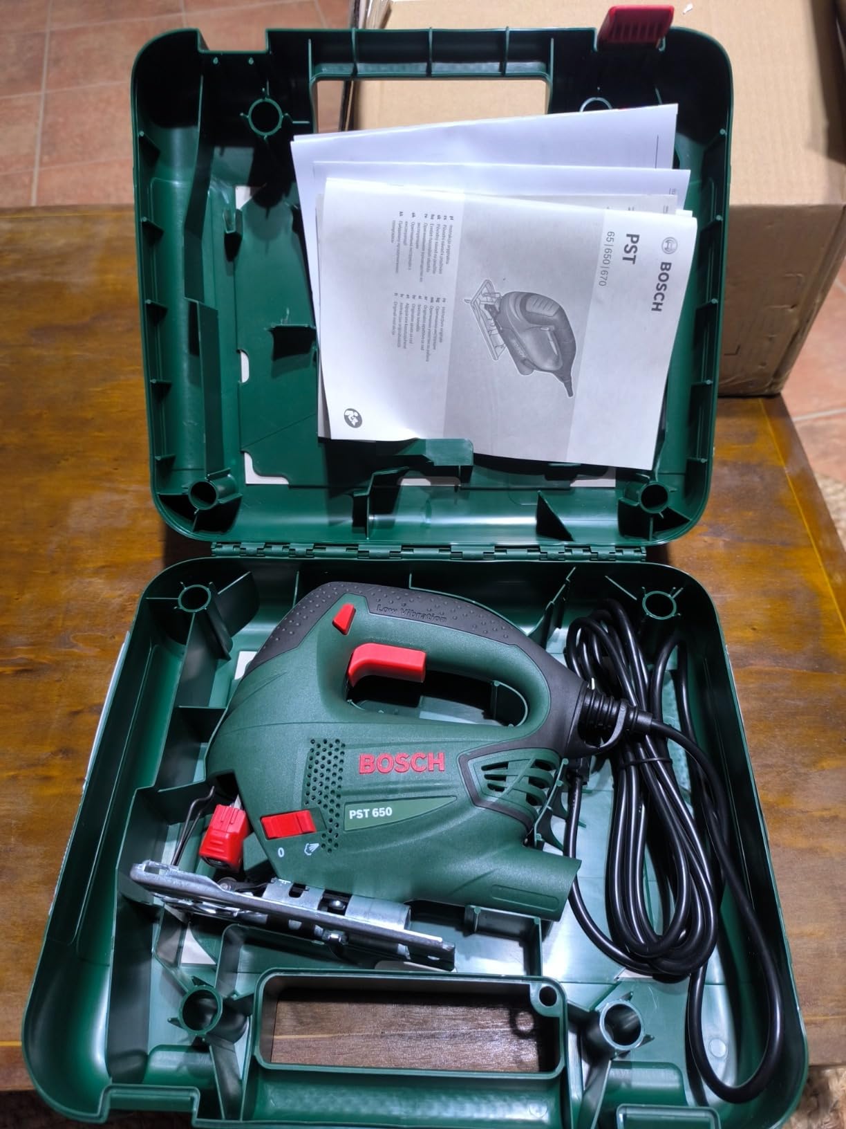 Bosch PST 650 Seghetto Alternativo 500W in Valigetta