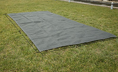 Wiltec Tappeto Esterno Tenda 500x250cm HDPE Traspirante