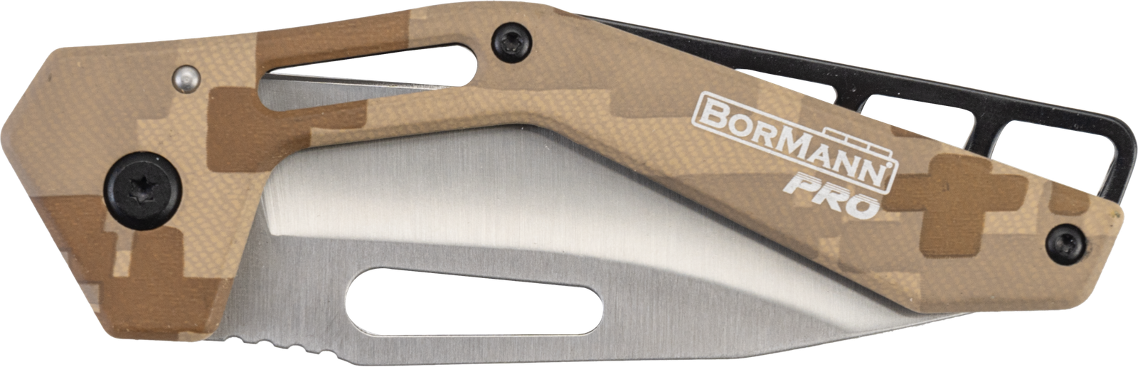 Bormann coltello pieghevole 19,4cm manico camo inox