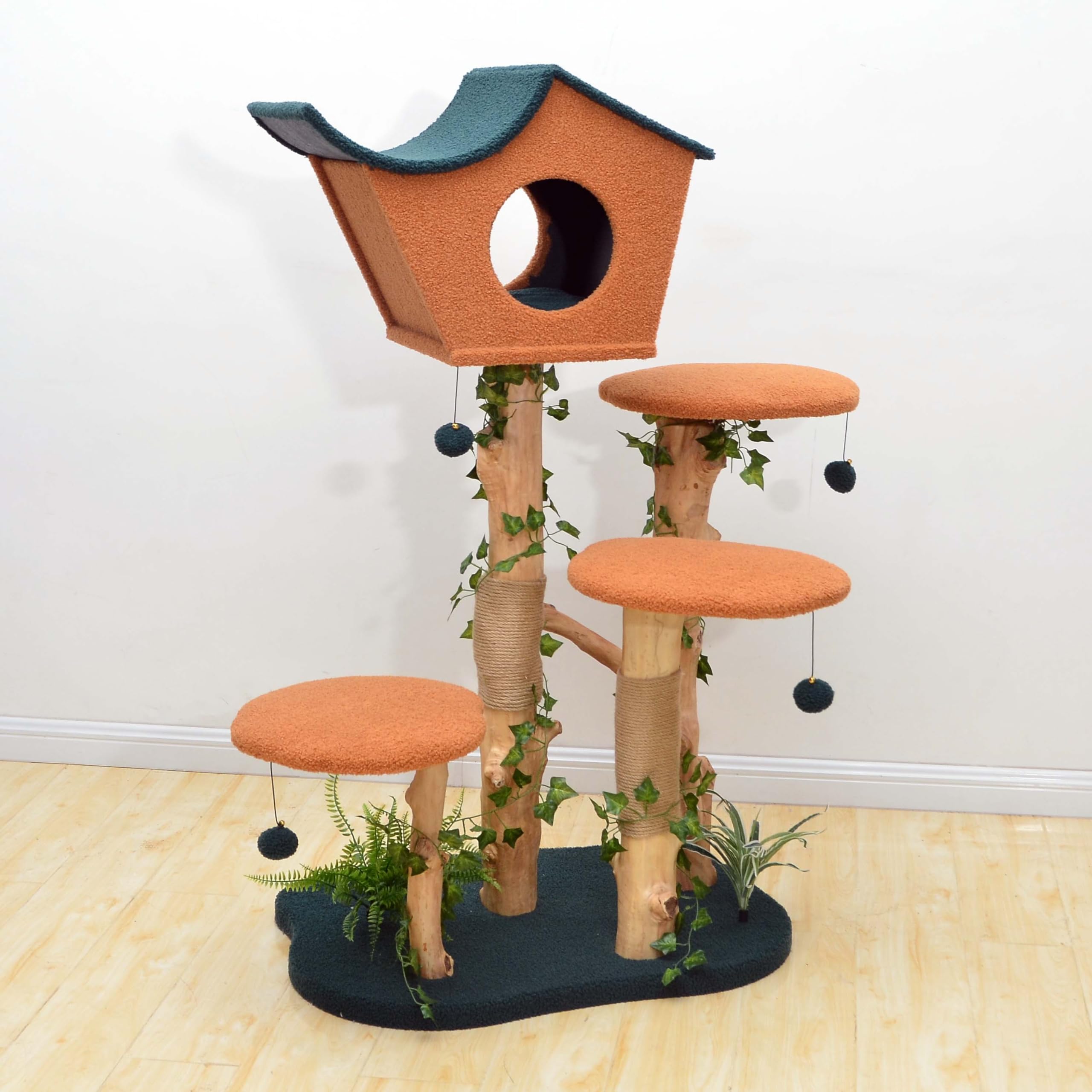 Fudajo Albero Tiragraffi 135 cm Taglia M Effetto Pianta