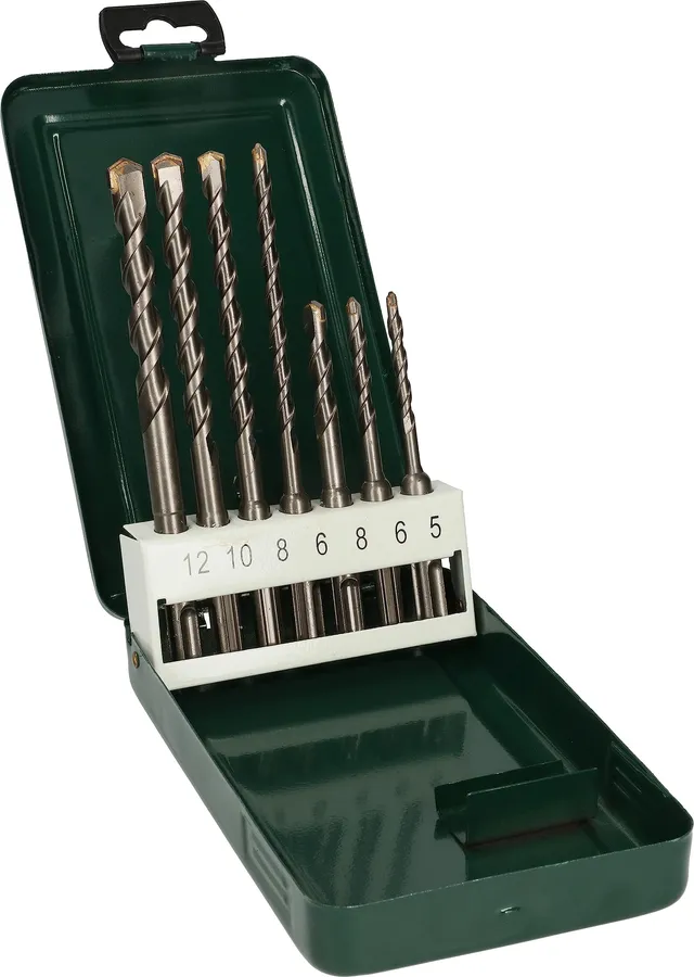 Bosch 2609255543 set 7 punte SDS-Plus 5-12 mm calcestruzzo
