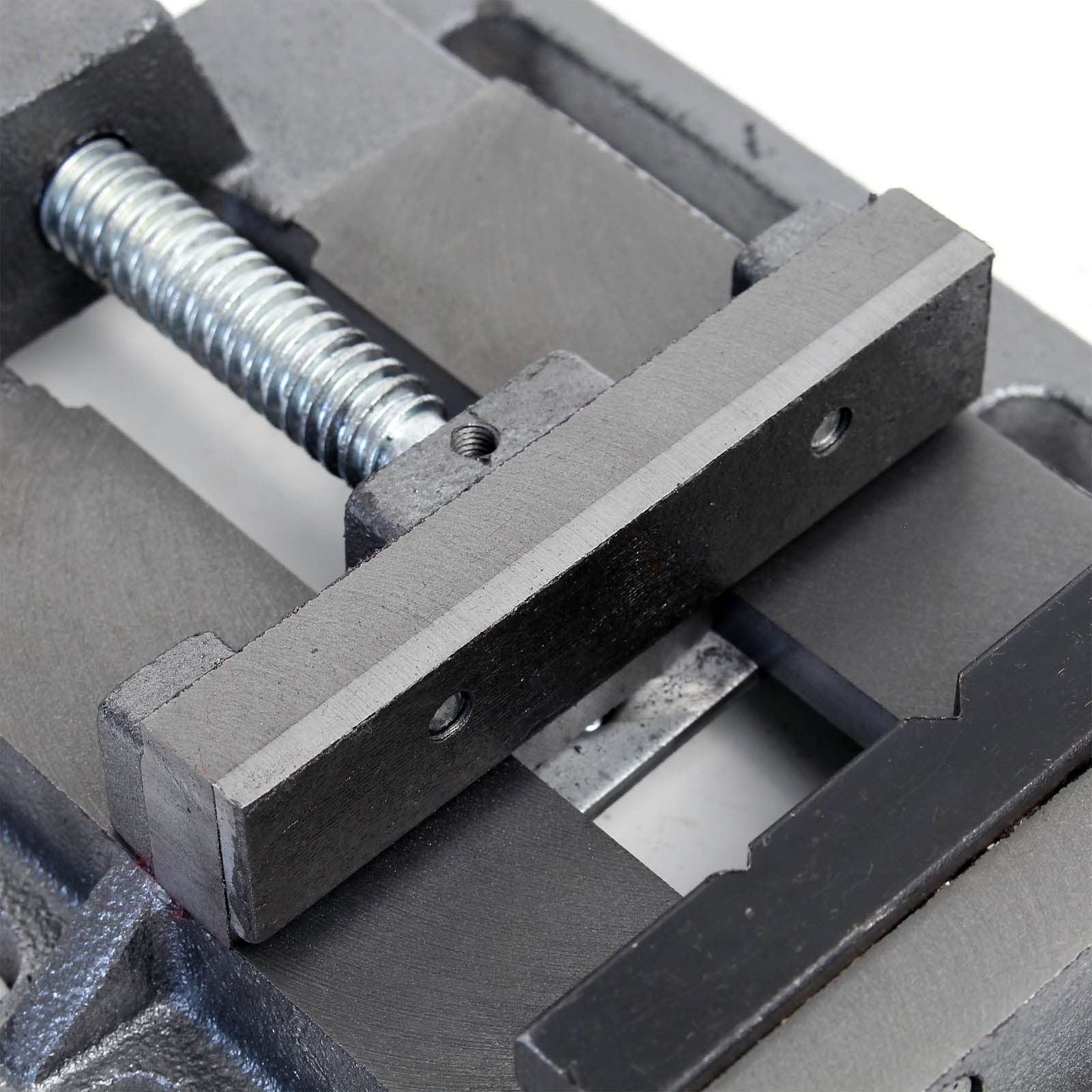 Wiltec Morsa da Banco 100 mm ghisa serraggio 75 mm