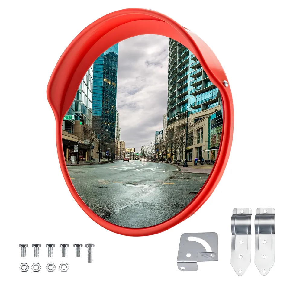 Wiltec Specchio Stradale Convesso 30 cm 160° Esterno