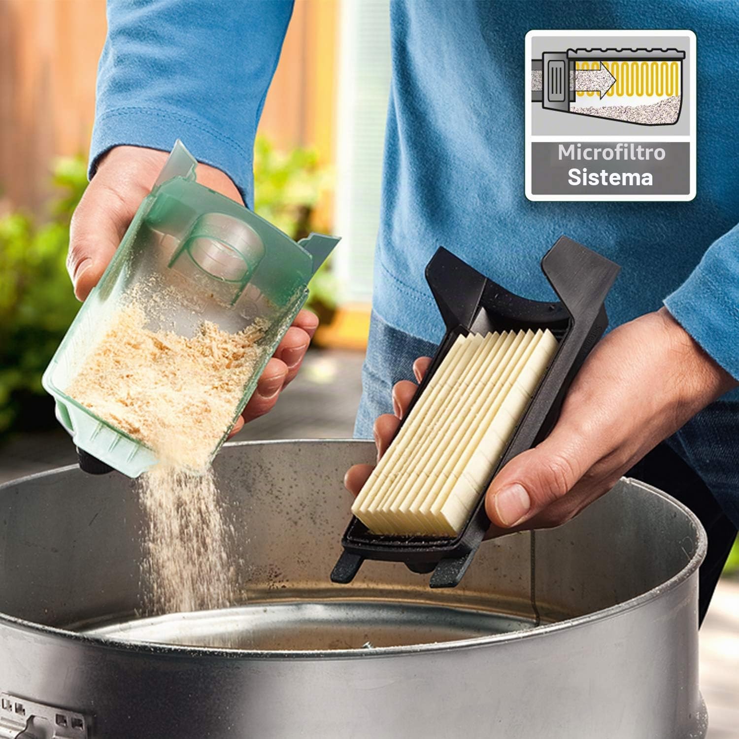 Bosch PSM 200 AES levigatrice palmare 200W SystemBox M accessori