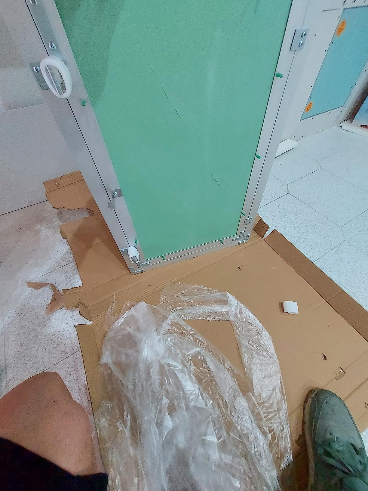 Wiltec Sportello Ispezione 60x60cm Alluminio Cartongesso 12,5mm