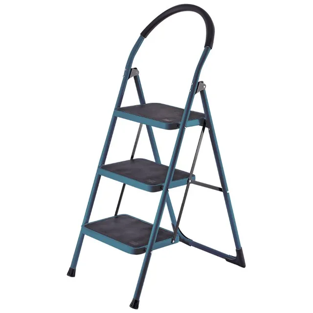 Bormann scala acciaio 3 gradini antiscivolo heavy duty