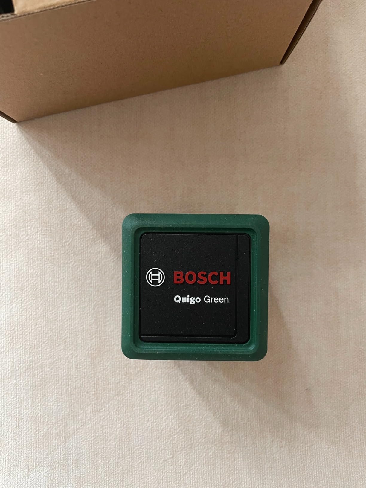 Bosch Quigo Green livella laser a croce verde MM 2 12 m