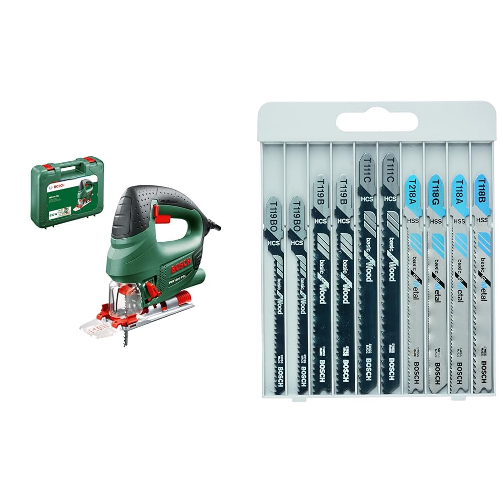 Bosch PST 800 PEL seghetto alternativo 530W taglio 80 mm