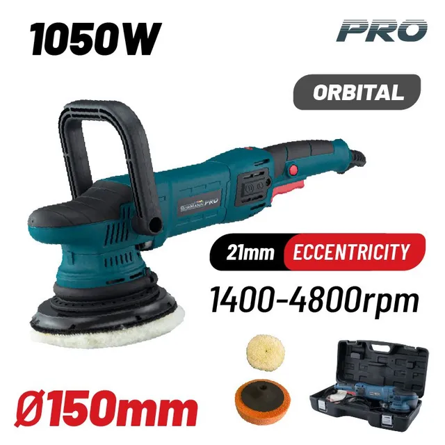 Bormann Pro lucidatrice rotorbitale 1050W doppia azione