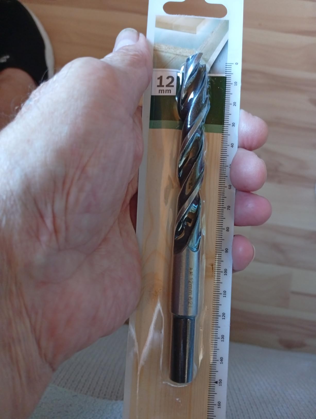 Bosch Punta Elicoidale Legno 12x95x150 mm