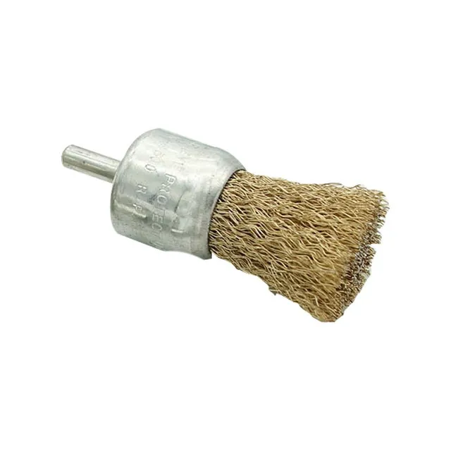 Bormann Thunder-Cut spazzola metallica a pennello 25mm ottonata