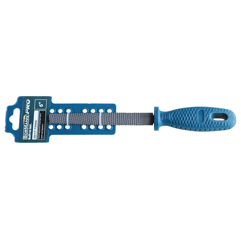 Bormann Raspa Mezzatonda 6" 150mm per Legno