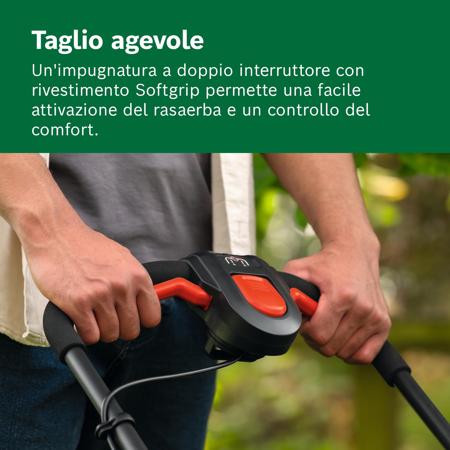 Bosch ROTAK18V2-38 rasaerba a batteria senza batteria brushless