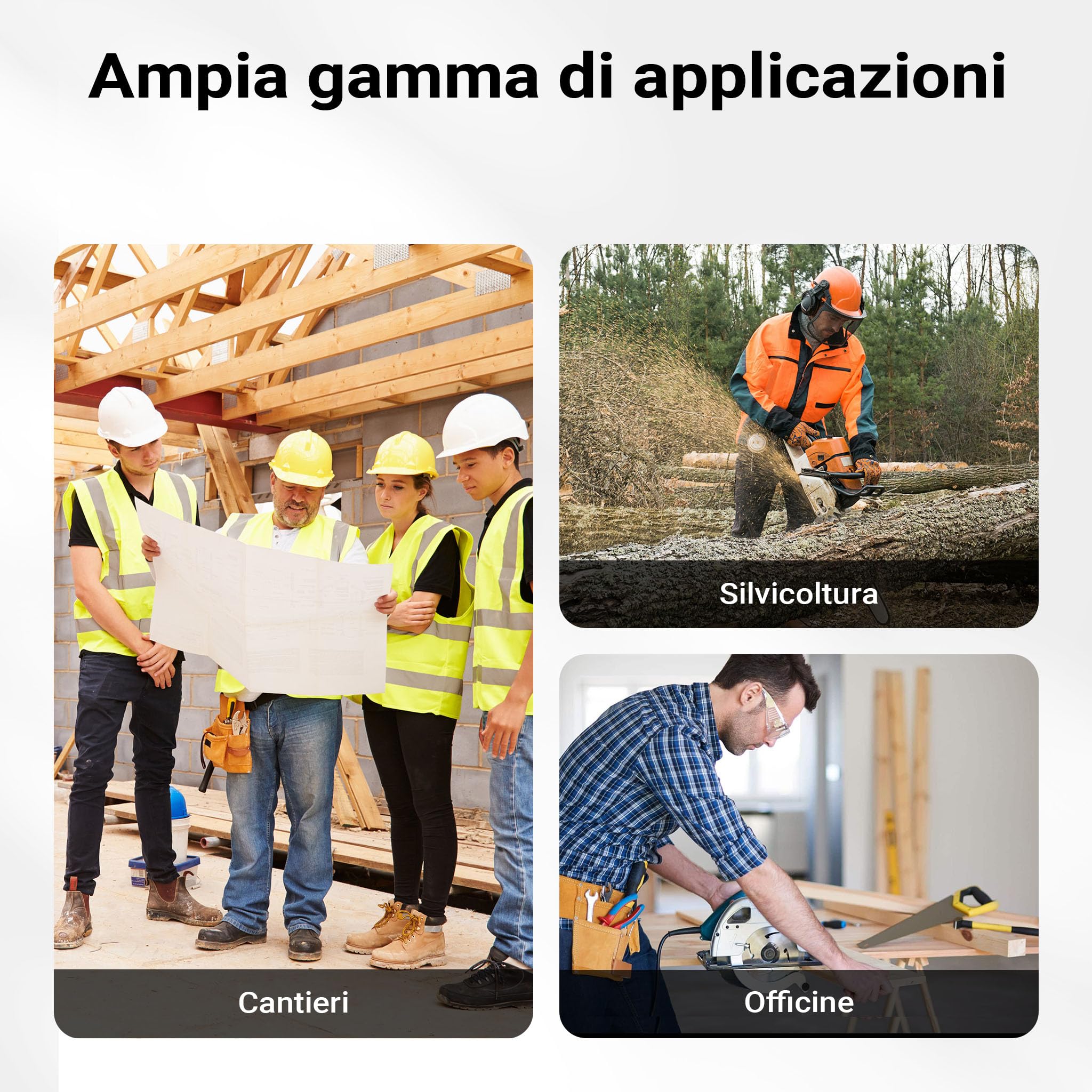 Wiltec guida motosega taglio verticale segheria portatile