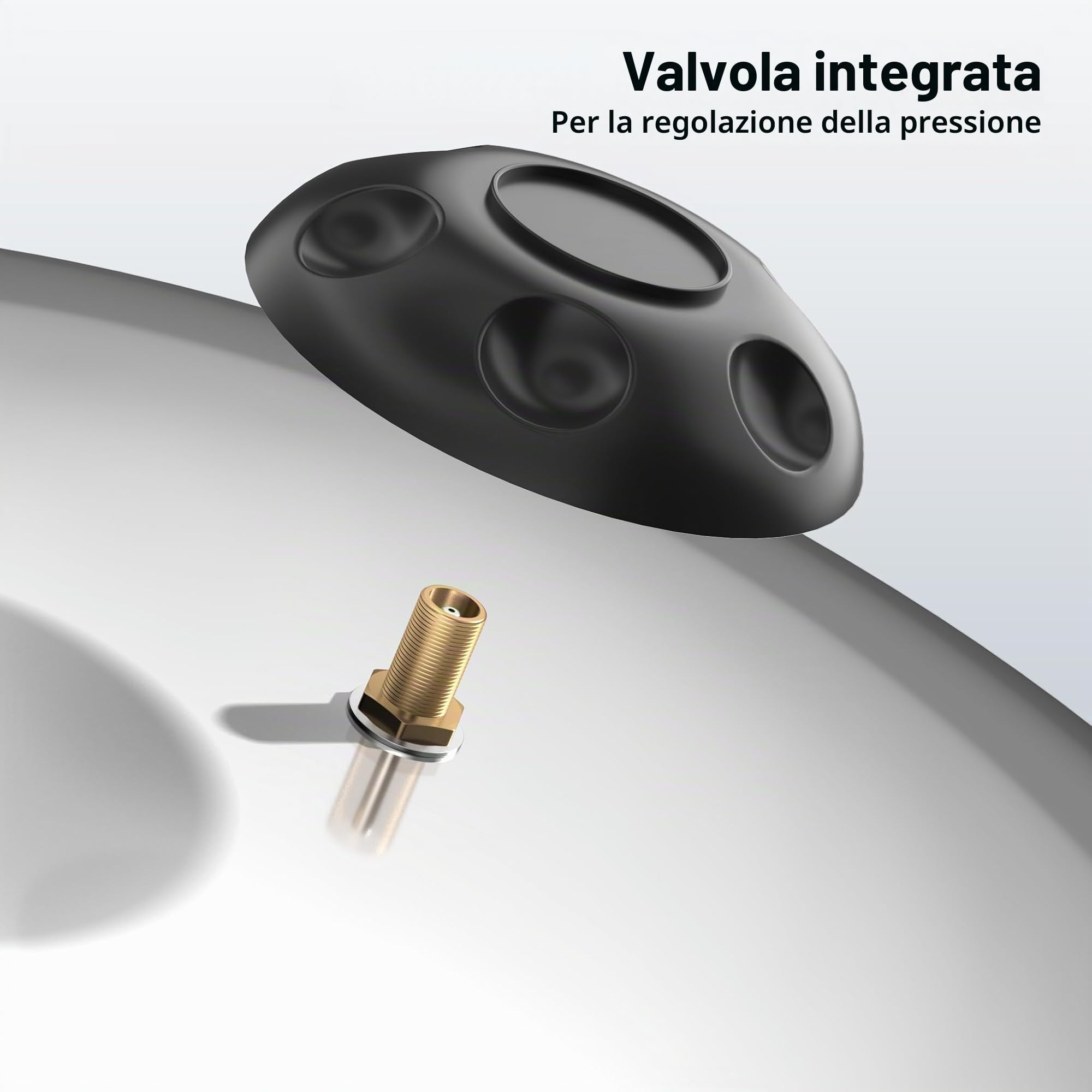 Wiltec Vaso di espansione 50 L orizzontale inox EPDM