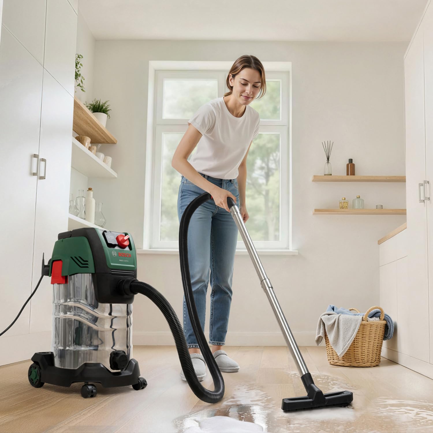 Bosch PAS30-240PRSS Aspiratore Liquidi e Solidi 30L