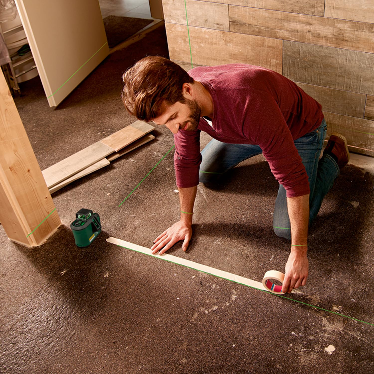 Bosch AdvancedLevel 360 livella laser verde Basic