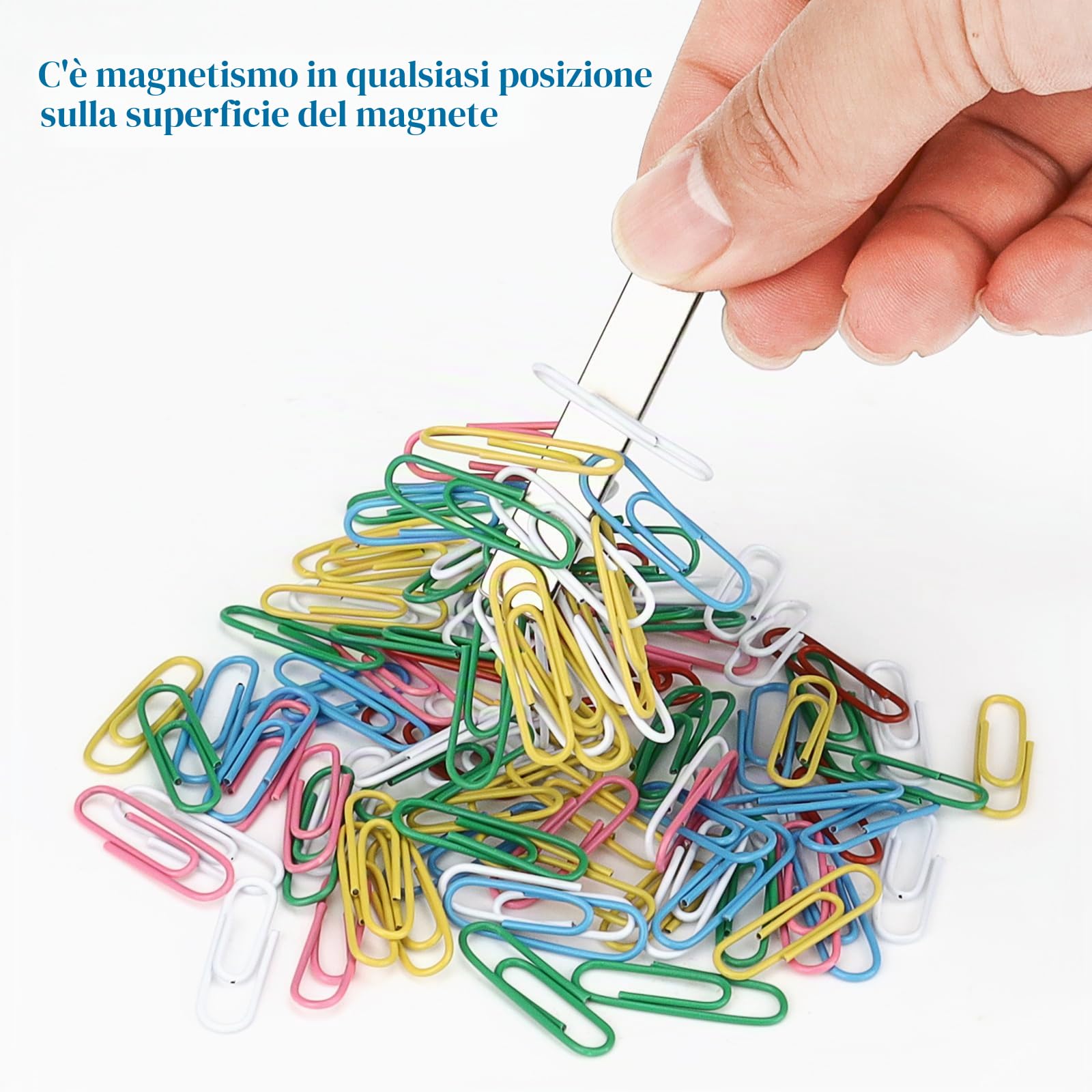 Wzone magneti neodimio rettangolari 60x10x3mm 12 pezzi