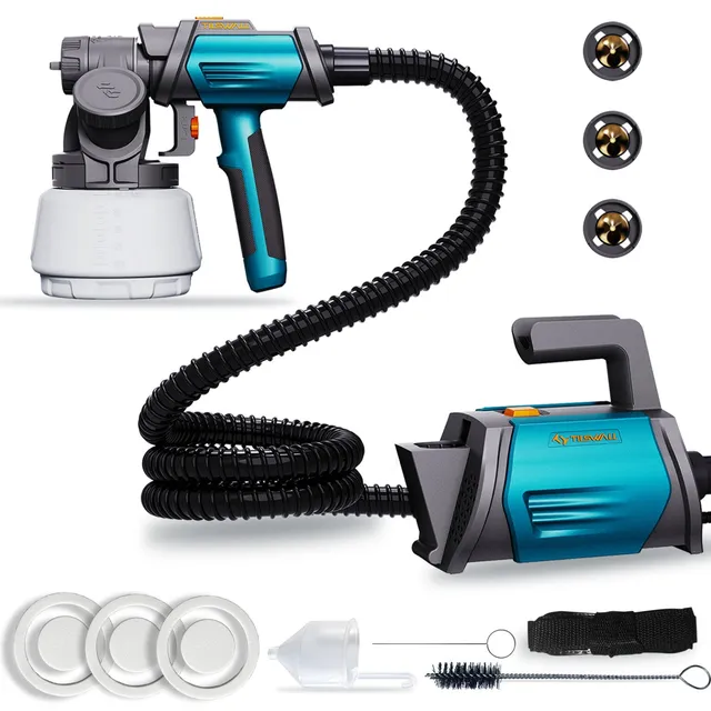 Tilswall Shark 800 pistola spruzzo 1300 ml 4 ugelli rame