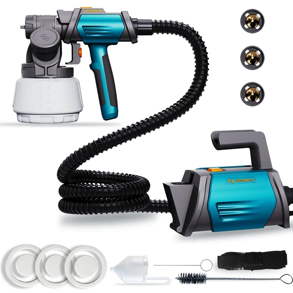 Tilswall Shark 800 pistola spruzzo 1300 ml 4 ugelli rame