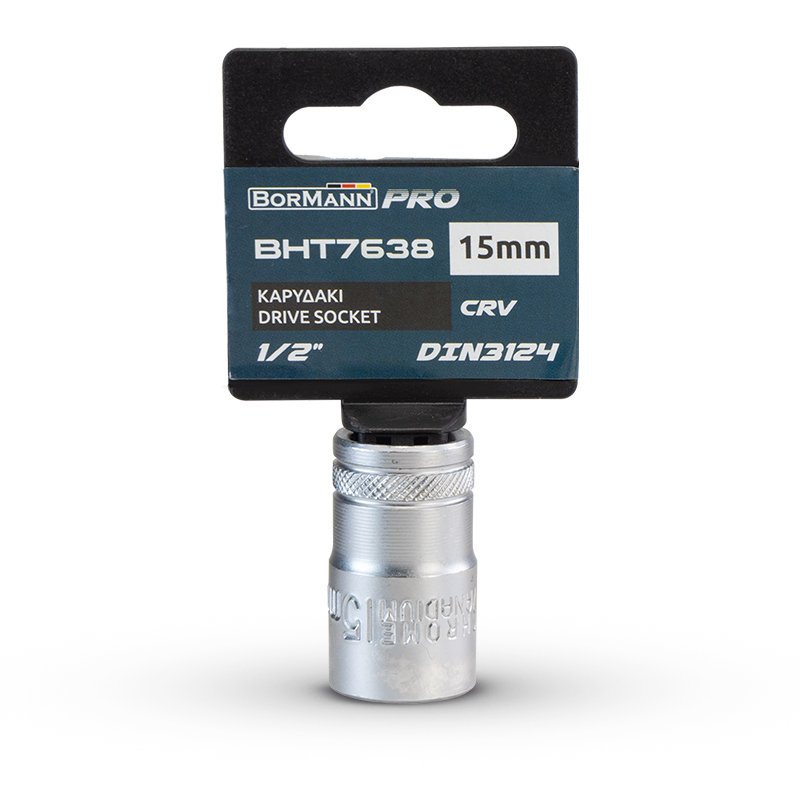 Bormann Bussola 1/2" 15mm Esagonale Acciaio