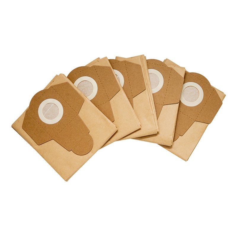 Bormann BVC3410/BVC5500 sacchetti aspirapolvere 5 pezzi 30L foro 61mm