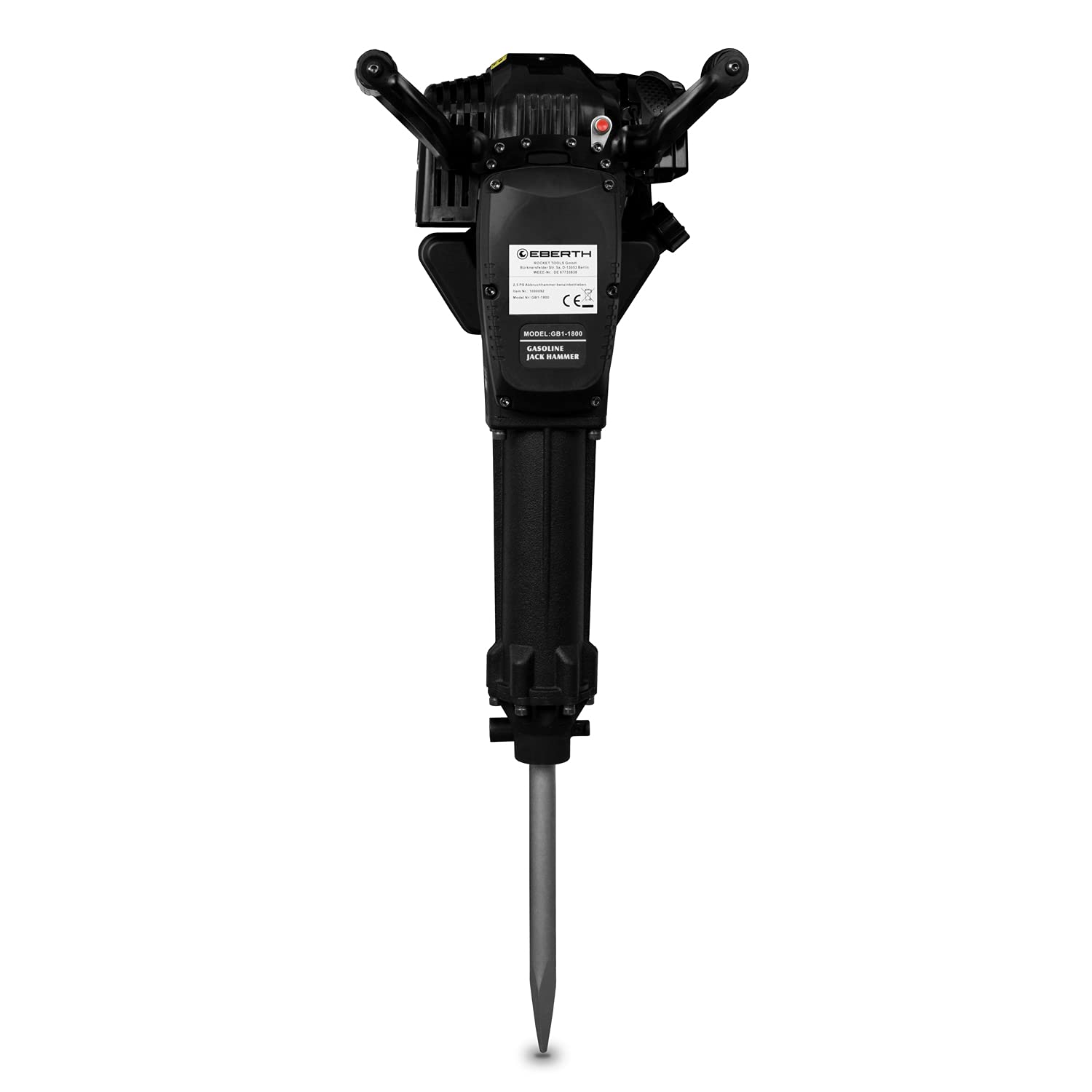 EBERTH Martello demolitore benzina 2,5HP SDS HEX 30mm 55J