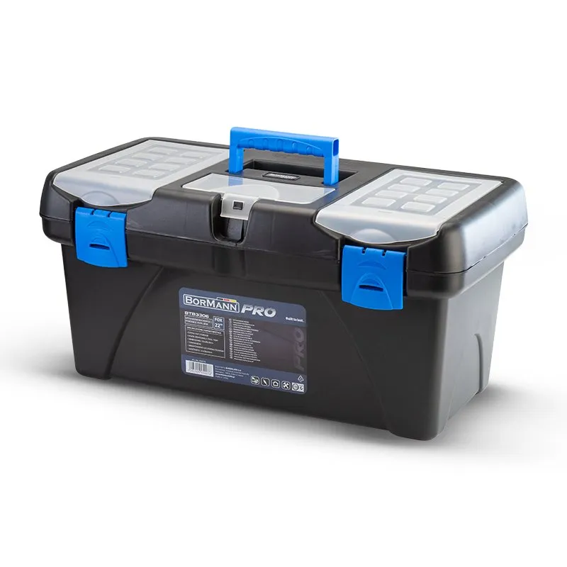 Bormann Fox cassetta attrezzi plastica 55x28x26 cm