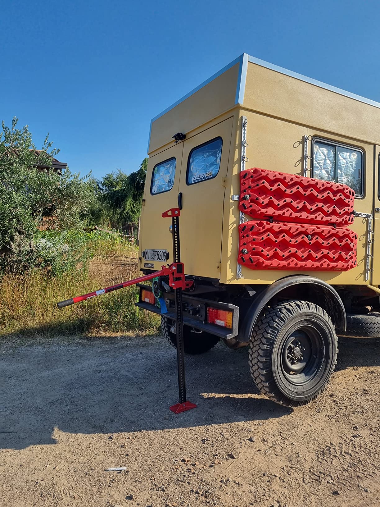 Wiltec binda meccanica 60" cric 150 cm 3 t fuoristrada