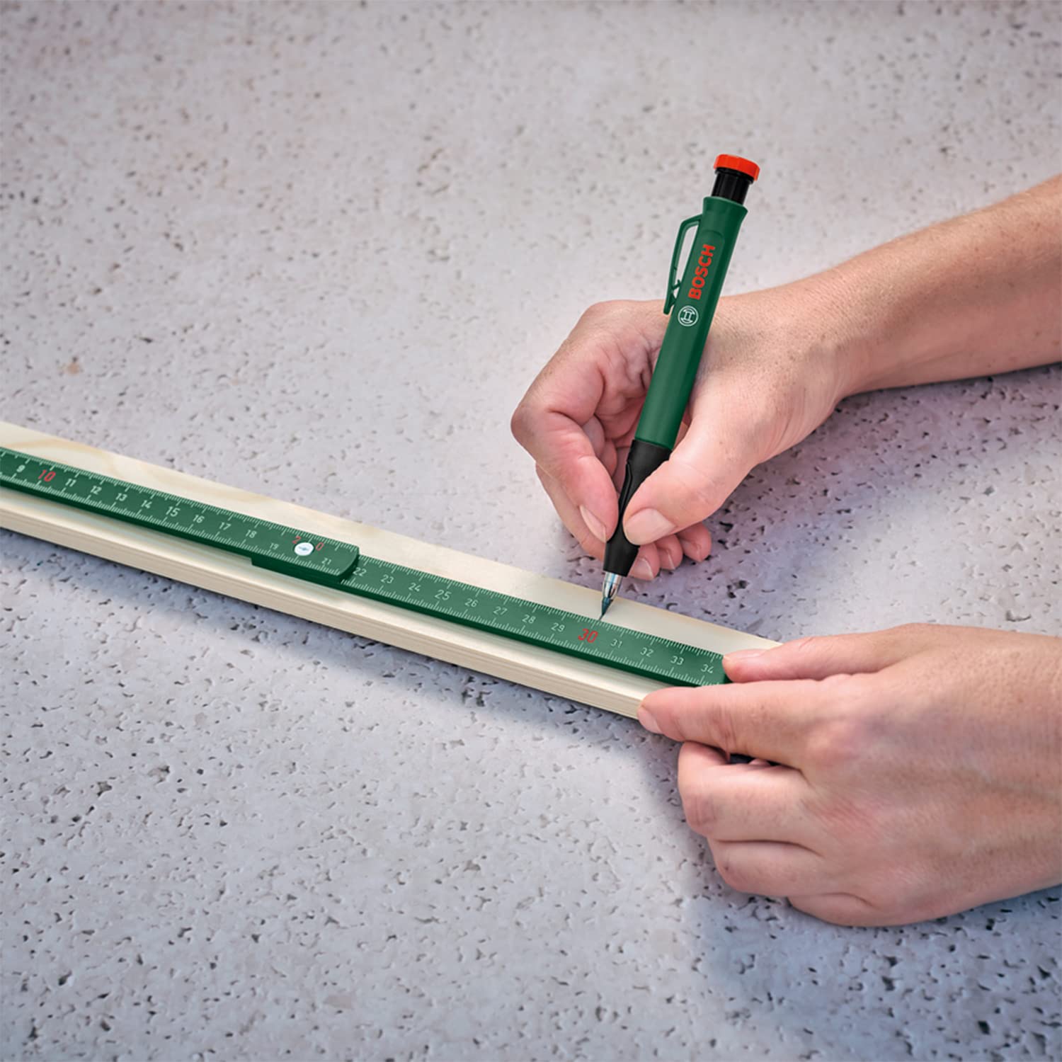 Bosch Matita fori profondi marcatore grafite con temperino